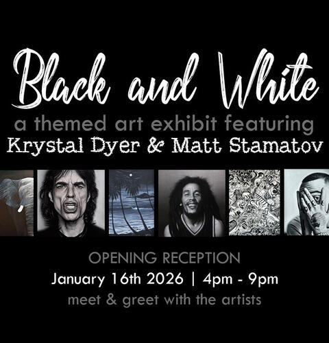 Ocean Beach News Article: Black and White: A Themed Art Exhibit