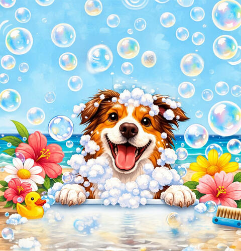 Ocean Beach News Article: Dog Beach Dog Wash New Groomer App and Groomer
