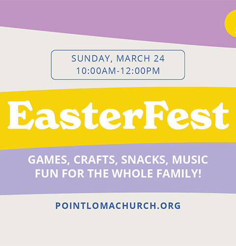 Ocean Beach News Article: Easter extravaganza with Point Loma Church
