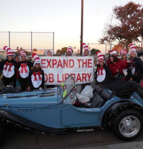 Friends of the OB Library at OB Holiday Parade