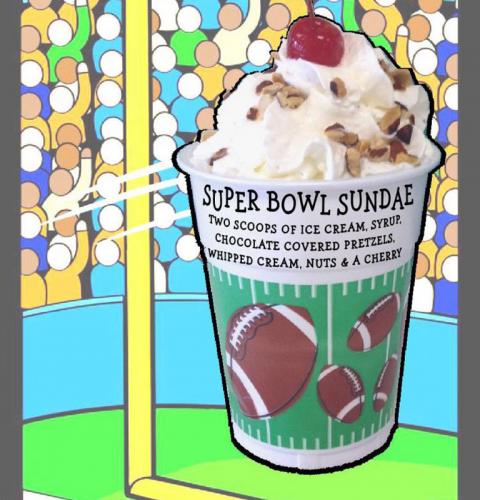 Celebrate the Super Bowl with Lighthouse Ice Cream