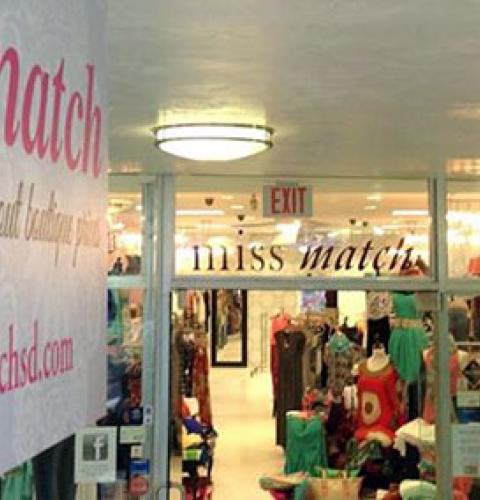 Miss Match Clothing in Local Commercial