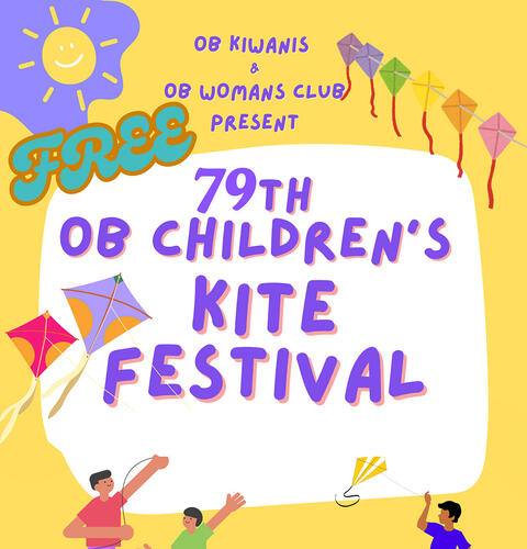 Ocean Beach News Article: 79th OB Children's Kite Festival