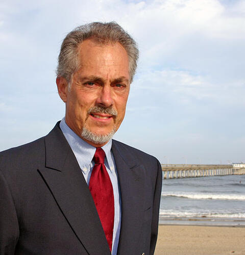 Ocean Beach News Article: Robert Burns has been practicing law for nearly 45 years