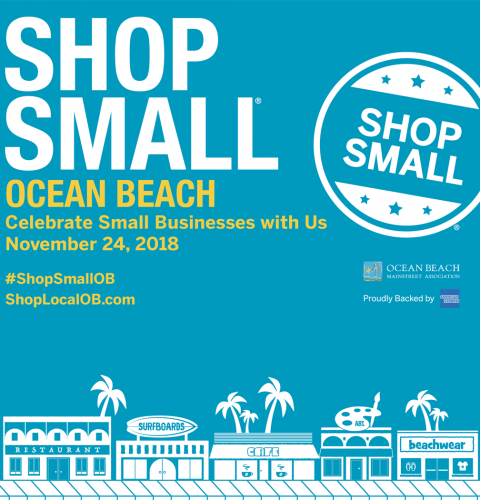 Ocean Beach News Article: Celebrate Small Business Saturday in Ocean Beach!
