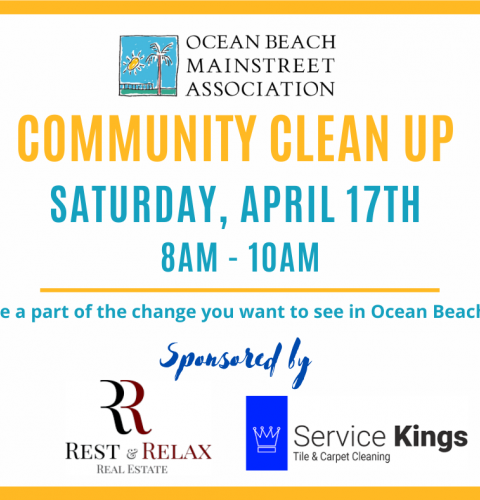 Ocean Beach News Article: OBMA Community Clean Up