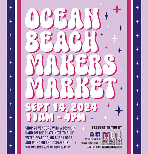 Ocean Beach News Article: Ocean Beach Makers Market