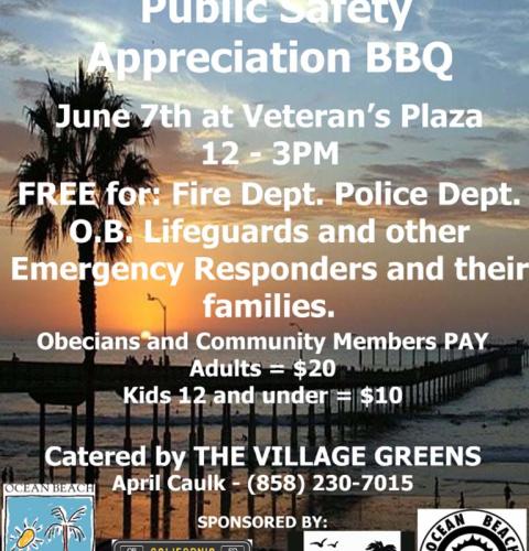 Ocean Beach Public Safety Appreciation BBQ