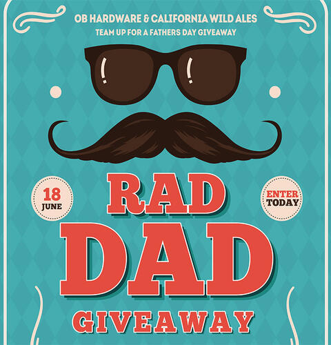 Ocean Beach News Article: Rad Dad Giveaway - Enter Today