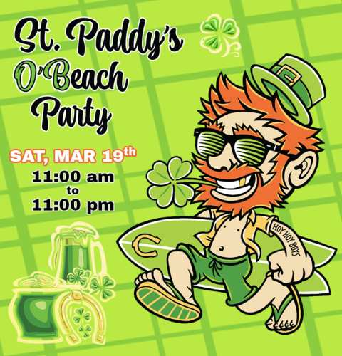 Ocean Beach News Article: Volunteers Needed! St. Paddy's O'Beach Party