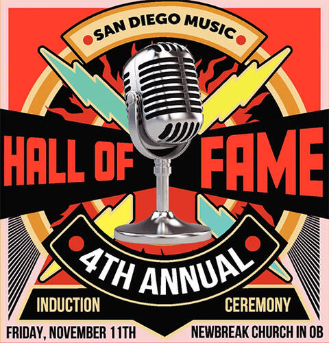 Ocean Beach News Article: The San Diego Music Hall of Fame