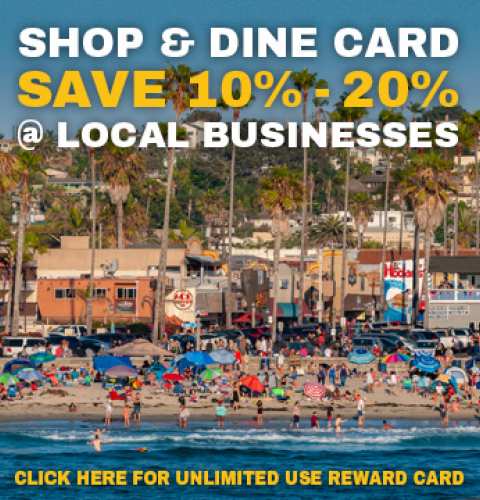 Ocean Beach News Article: OB Shop & Dine Card