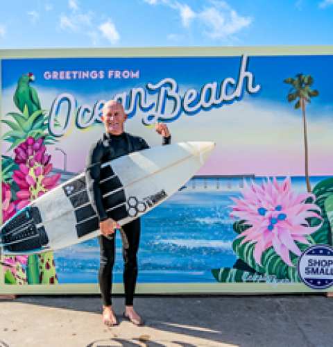 Ocean Beach News Article: Shop Small OB Portraits are ready!