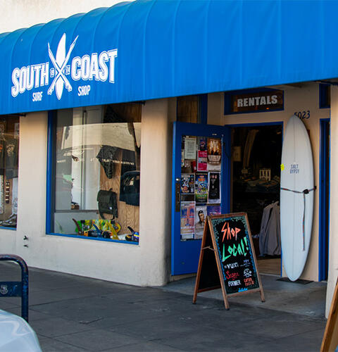 Ocean Beach News Article: South Coast Surf Shop