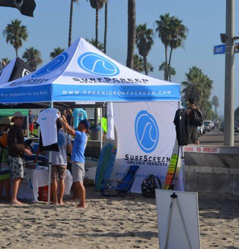 SurfScreen Beach Cleanup