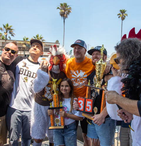 Photo of: 2025 OB Dirty Birds Wing Eating Competition