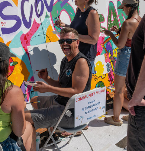 Photo of: 2025 Ocean Beach Street Fair and Chili Cook-Off - Murals and Artists Alley