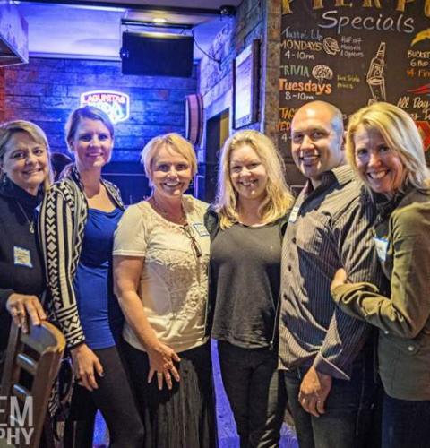 Photo of: Tami Fuller's Real Estate Team and Wonderland Ocean Pub host an OBMA Sundowner, Jan. 2014