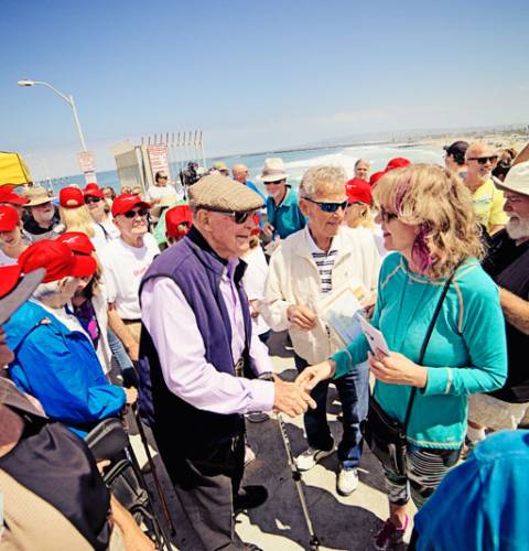 Photo of: OB Pier 50th Anniversary Celebration