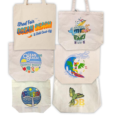 Ocean Beach Product: Tote Bags