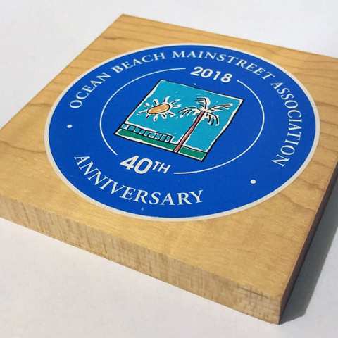 Ocean Beach Product: OBMA 40th Anniversary Coaster/Bottle Opener