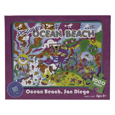 Ocean Beach Product: Puzzle - Discover Ocean Beach