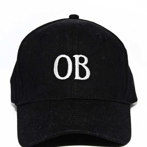 Ocean Beach Product: OB Ballcap, black