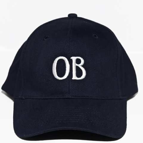 Ocean Beach Product: OB Ballcap, navy blue