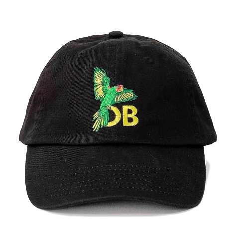 Ocean Beach Product: OB Parrot Hat (black)