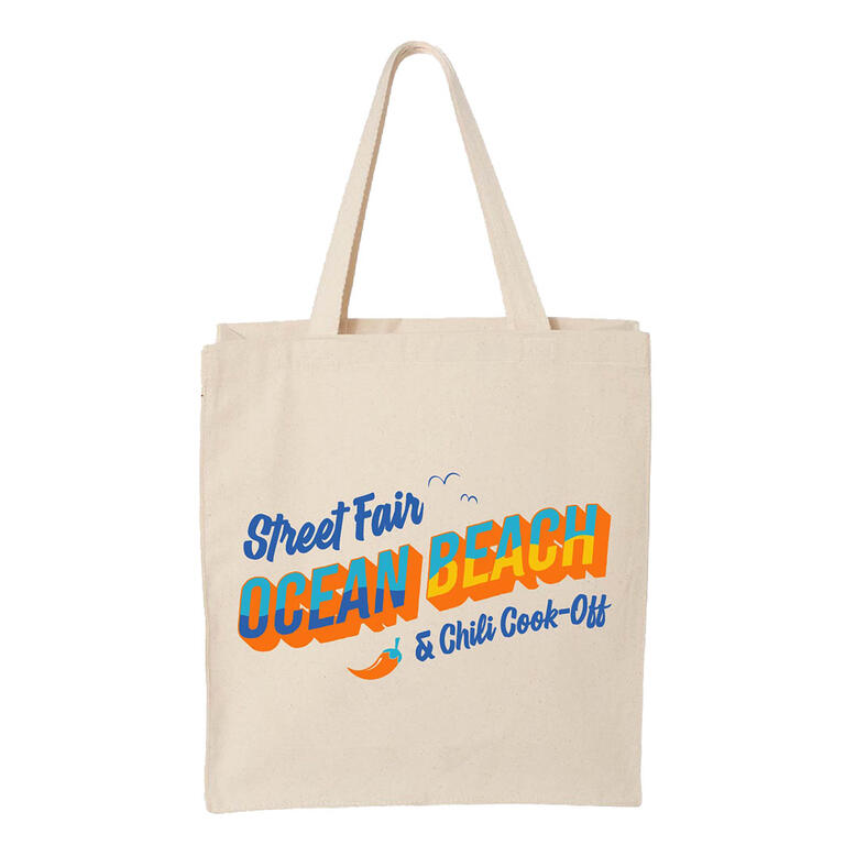Ocean Beach Product: OB Street Fair and Chili Cook-Off Tote 2026