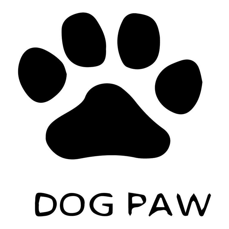 Dog paw tile sales
