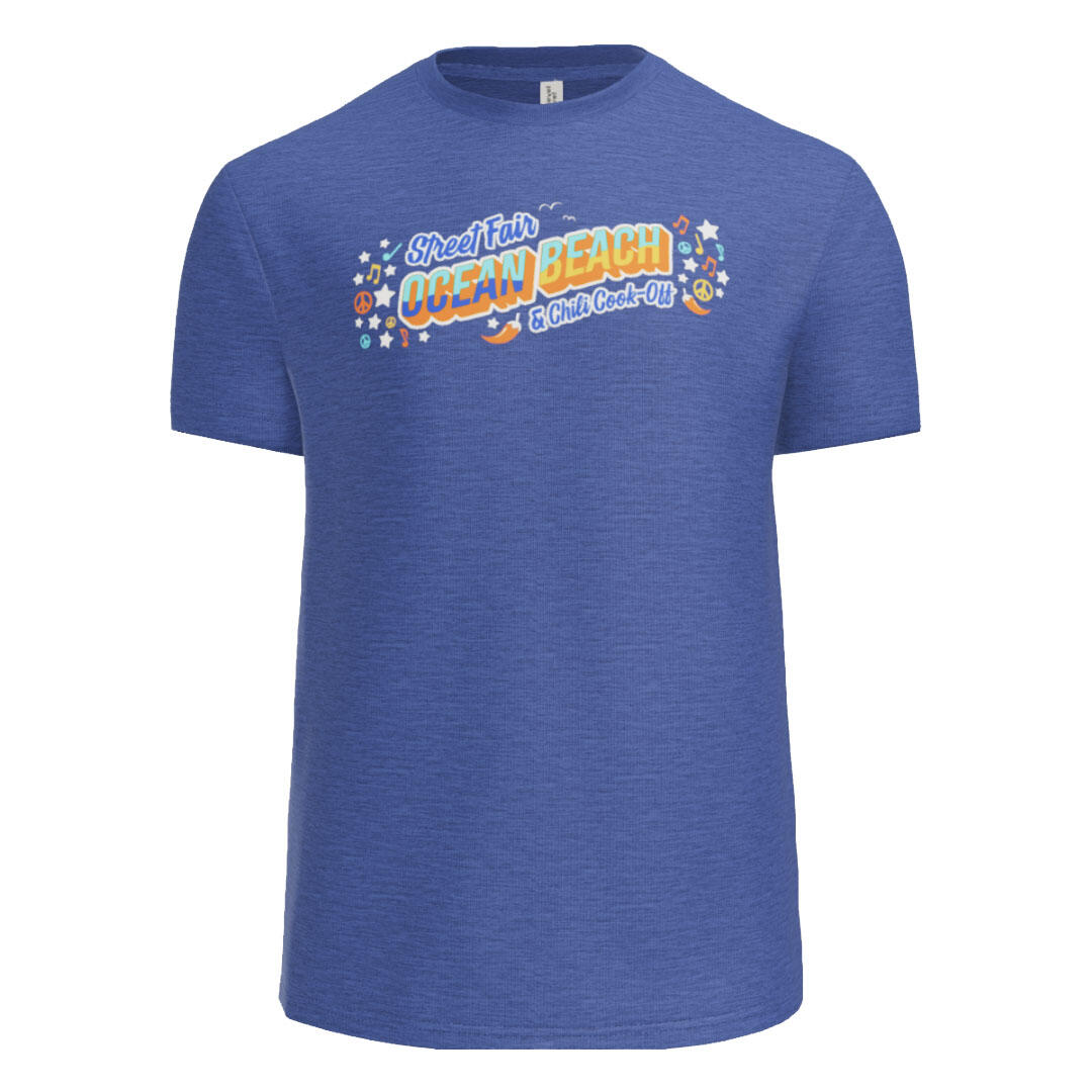 Ocean Beach Product: OB Street Fair and Chili Cook-Off T-Shirt 2026