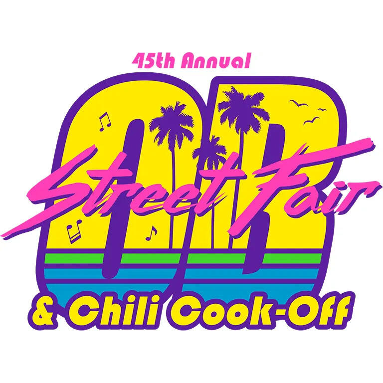Ocean Beach Product: OB Street Fair and Chili Cook-Off T-Shirt 2025