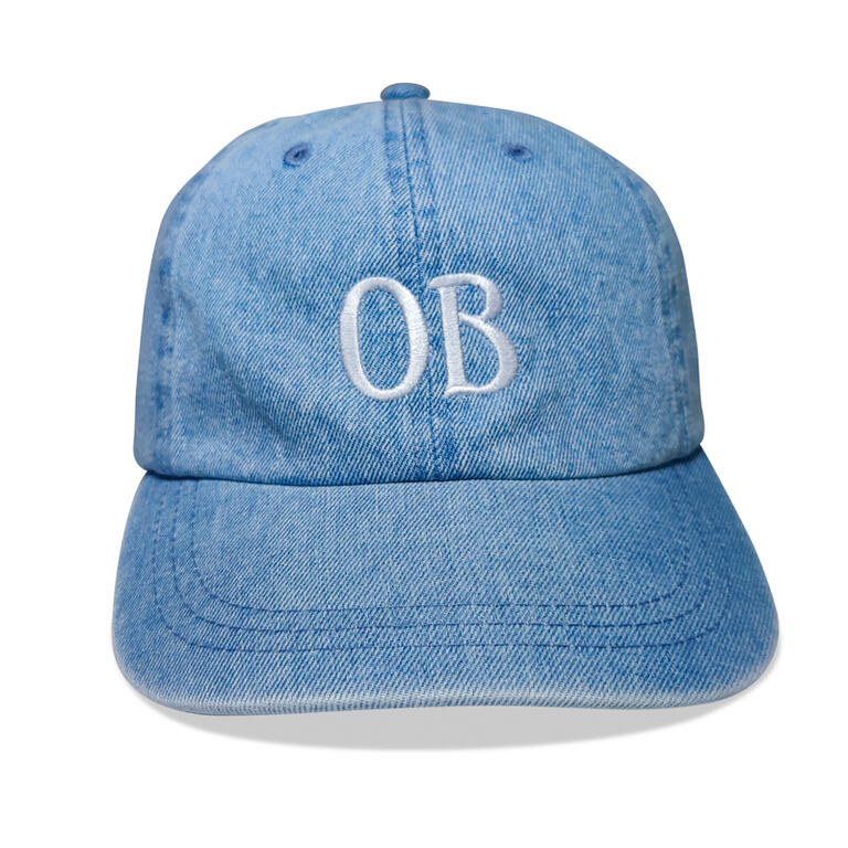 Ocean Beach Product: OB Ballcap, Light Blue