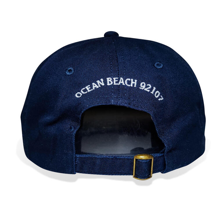 Ocean Beach Product: OB Ballcap, Parrot Navy Blue