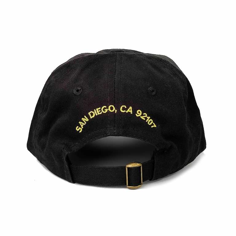 Ocean Beach Product: OB Parrot Hat (black)