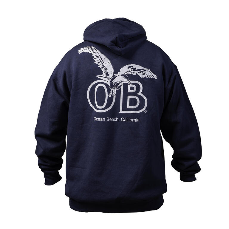Ocean Beach Product: OB Seagull Zipper Hoodie