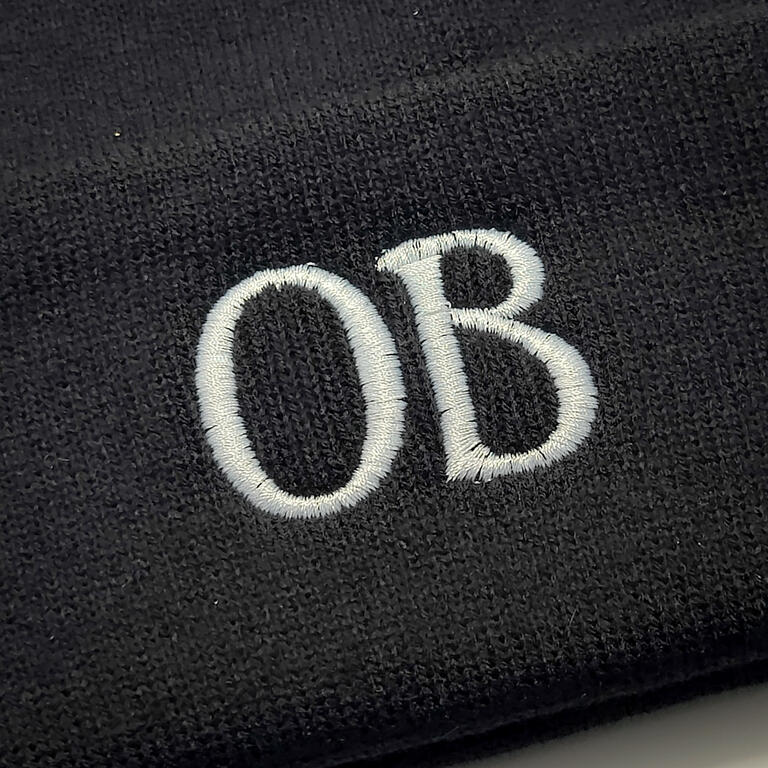 Ocean Beach Product: OB Beanie, Black