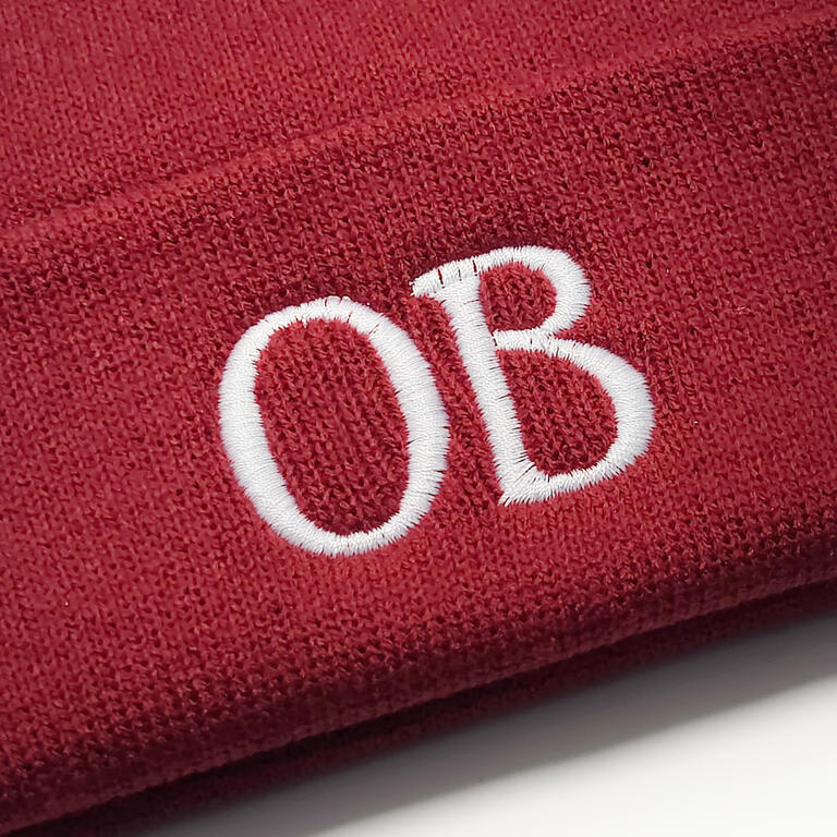 Ocean Beach Product: OB Beanie, Maroon