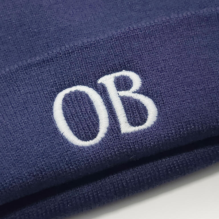 Ocean Beach Product: OB Beanie, Navy